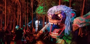 The Design Oasis and Helm Projects use Chauvet fixtures at Suwannee Huluween