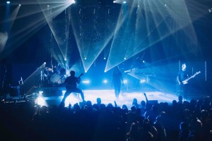 Underoath on tour with Ayrton Mistrals