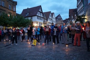 Tausende singen zum Tag der Deutschen Einheit