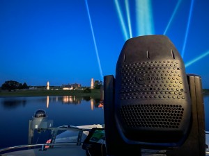 Claypaky fixtures illuminate “Light Ballet” on Shannon River