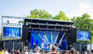 RCF-Komponenten bei Monheimer Open-Air-Saison-Start im Einsatz