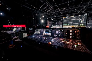 Yamaha Rivage PM consoles mix Audi Q4 e-tron digital world premiere